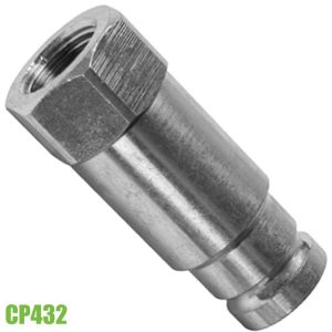 Khớp nối nhanh đực CP432, không rỉ dầu, kiểu ren 3/8 inch