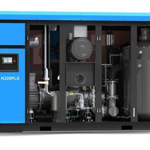 PLS – Máy nén khí áp suất thấp, đầu nén 1 cấp, Motor nam châm vĩnh cửu