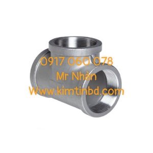 Tê ren inox